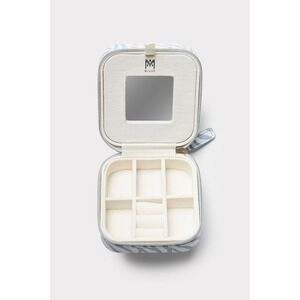 MILLY Animal Print Traveling Jewelry Case Box! FABFITFUN 4" x 4" x 2"